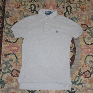 Ralph Lauren Gray Short Sleeve Polo Shirt